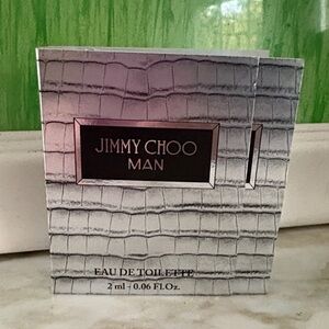 Lot 2 Jimmy Choo Man Eau de Toilette Travel Sample 2ml each